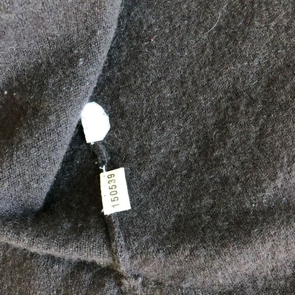 Anne Taylor Loft Cashmere Dolman Sleeved Cocoon Shrug Cardigan - Picture 5 of 11